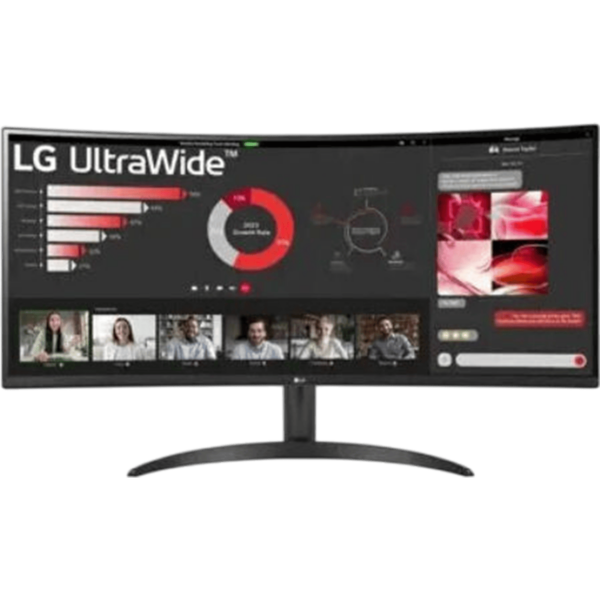 LG Monitor 34'' Curved [VA | UWQHD | 100Hz | 5ms | 3Y] / 34WR50QK-B