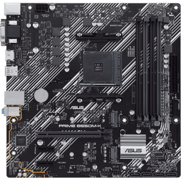 ASUS Motherboard PRIME B550M-K [DDR4 | AM4 | MATX] / 90MB14V0-M0EAY0 - Image 3