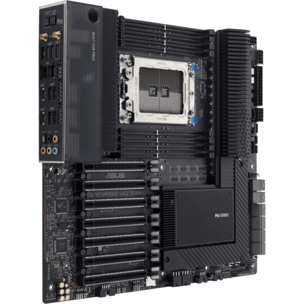 ASUS Motherboard PRO WS WRX80E-SAGE SE WiFi [DDR4 | SP3 | EEB] / 90MB1590-M0EAY0 - Image 3