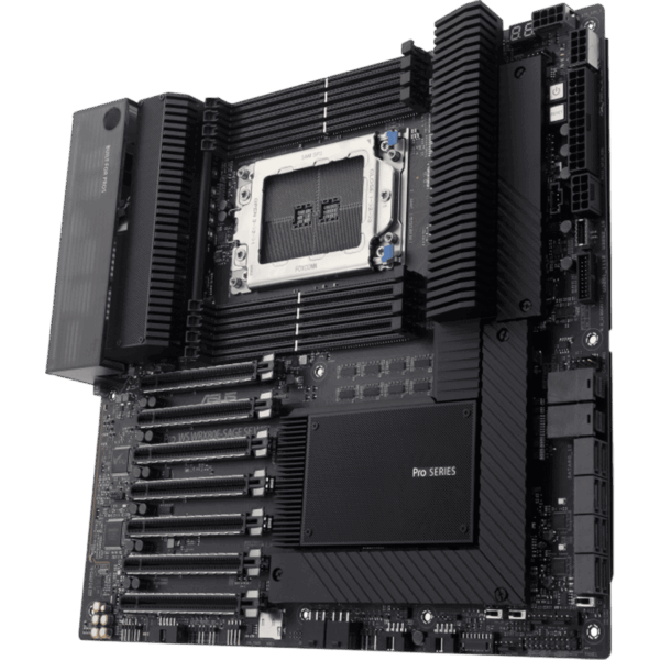 ASUS Motherboard PRO WS WRX80E-SAGE SE WiFi [DDR4 | SP3 | EEB] / 90MB1590-M0EAY0 - Image 2