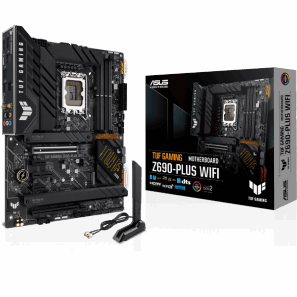 ASUS Motherboard TUF Gaming Z690-Plus WiFi [DDR5 | 1700 | ATX] / 90MB1AW0-M0EAY0
