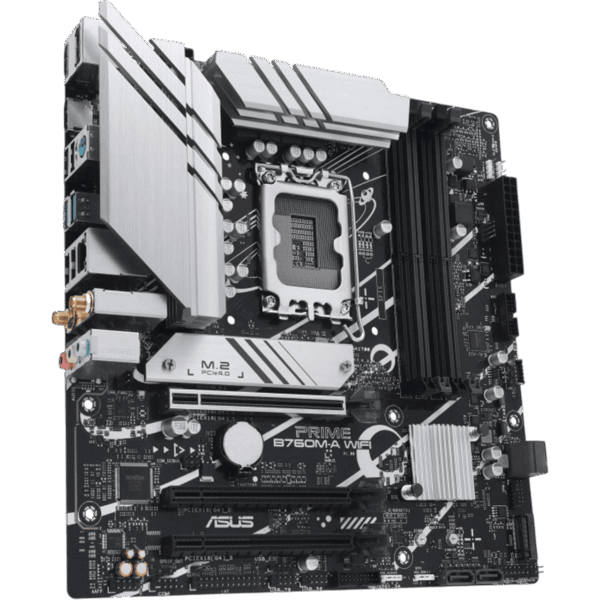 ASUS Motherboard PRIME B760M-A WiFi [DDR5 | 1700 | MATX] / 90MB1EL0-M1EAY0 - Image 3