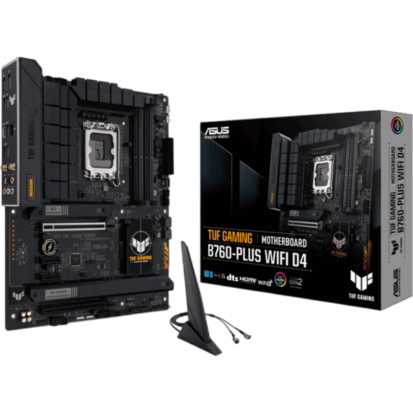ASUS Motherboard TUF Gaming B760-Plus WiFi [DDR5 | 1700 | ATX] / 90MB1ER0-M1EAY0