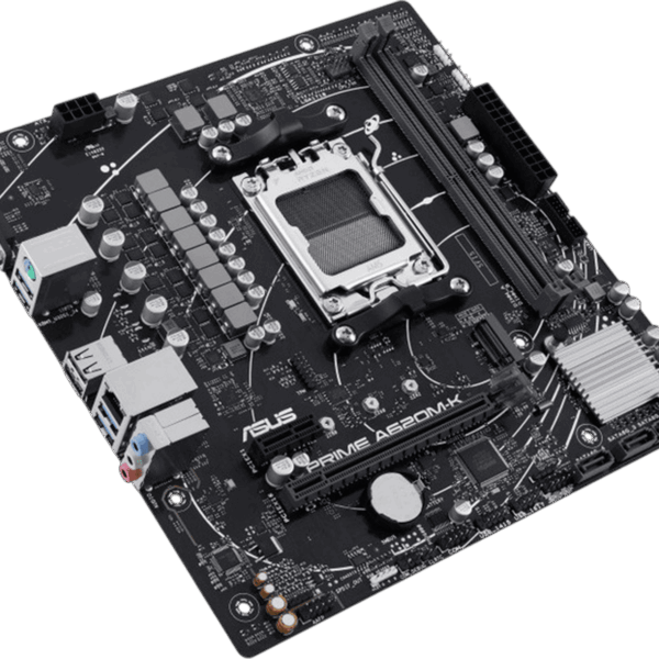 ASUS Motherboard PRIME A620M-K [DDR5 | AM5 | MATX] / 90MB1F40-M0EAY0 - Image 3