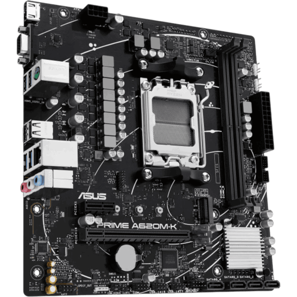ASUS Motherboard PRIME A620M-K [DDR5 | AM5 | MATX] / 90MB1F40-M0EAY0 - Image 4