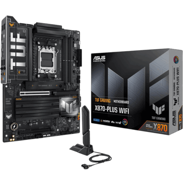 ASUS Motherboard TUF Gaming X870-Plus WiFi [DDR5 | AM5 | ATX] / 90MB1IU0-M0EAY0