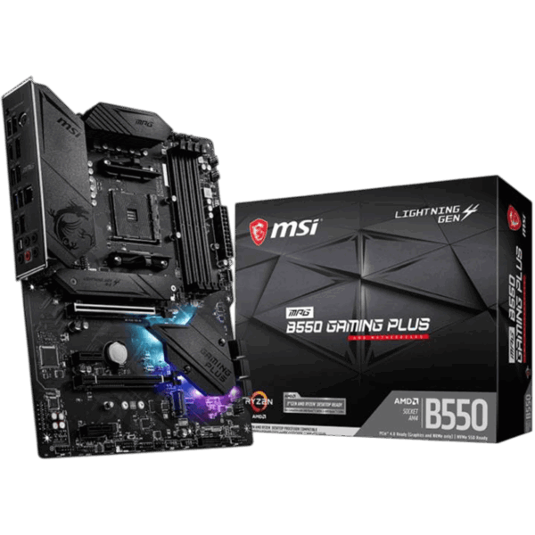 MSI Motherboard MPG B550 Gaming Plus [DDR4 | AM4 | ATX] / 911-7C56-001