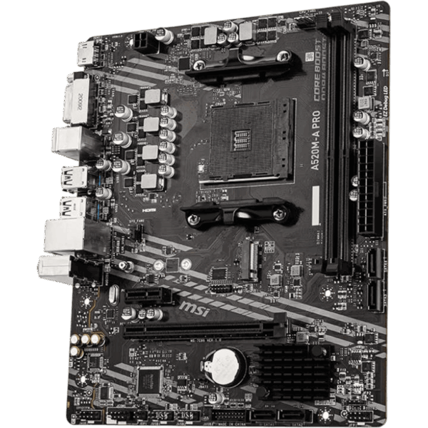 MSI Motherboard A520M-A PRO [DDR4 | AM4 | MATX] / 911-7C96-001 - Image 3