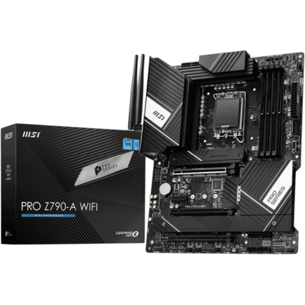 MSI Motherboard PRO Z790-A WiFi [DDR5 | 1700 | ATX] / 911-7E07-003 - Image 2