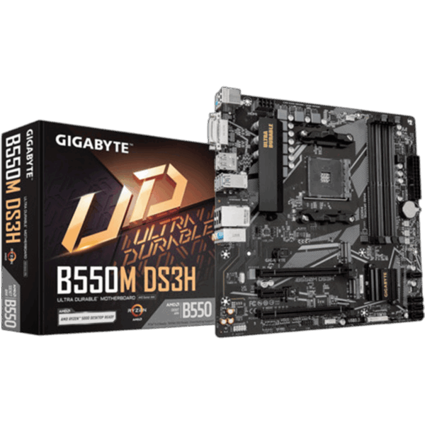 GIGABYTE Motherboard B550M DS3H 1.7 [DDR4 | AM4 | MATX] / 9MB55MDSH-00-G17