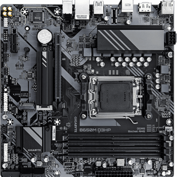 GIGABYTE Motherboard B650M D3HP [DDR5 | AM5 | MATX] / 9MB65MDHP-00-G10 - Image 4