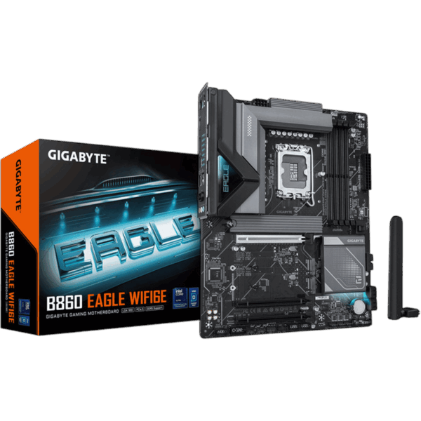 GIGABYTE Motherboard B860 EAGLE WiFi6E [DDR5 | 1851 | ATX] / 9MB86EGW6-00-G10 - Image 4