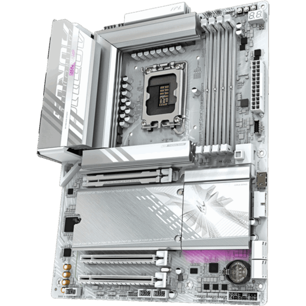 GIGABYTE Motherboard B860 AORUS Elite WiFi7 ICE [DDR5 | 1851 | ATX] / 9MB86EL7E-00-G10 - Image 3