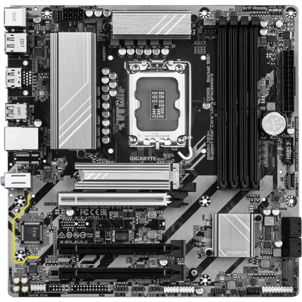 GIGABYTE Motherboard B860M DS3H [DDR5 | 1851 | MATX] / 9MB86MDS3-00-G10 - Image 2
