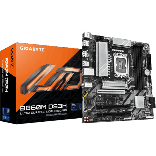 GIGABYTE Motherboard B860M DS3H [DDR5 | 1851 | MATX] / 9MB86MDS3-00-G10 - Image 4