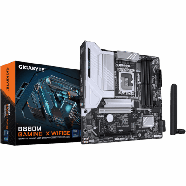 GIGABYTE Motherboard B860M Gaming X WiFi6E [DDR5 | 1851 | MATX] / 9MB86MGM6-00-G10 - Image 4