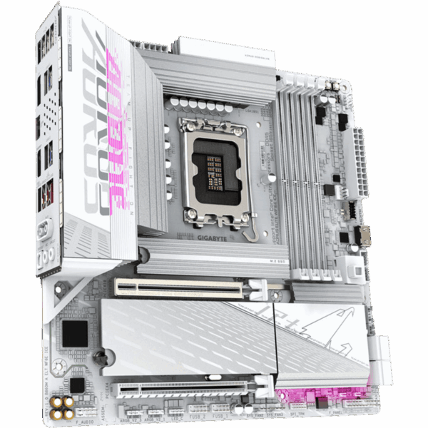 GIGABYTE Motherboard B860M AORUS Elite WiFi6 ICE [DDR5 | 1851 | MATX] / 9MB86MLI6-00-G10 - Image 2