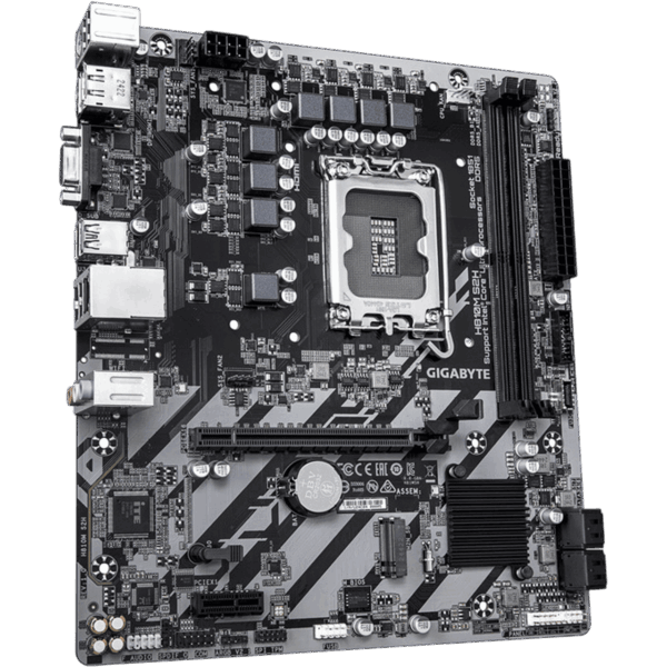 GIGABYTE Motherboard H810M S2H 1.0 [DDR5 | 1851 | MATX] / 9MH81MSH-00-G10