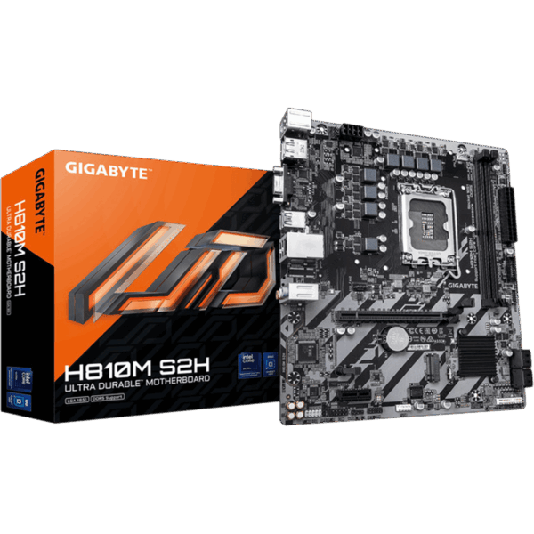 GIGABYTE Motherboard H810M S2H 1.0 [DDR5 | 1851 | MATX] / 9MH81MSH-00-G10 - Image 4