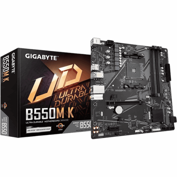 GIGABYTE Motherboard B550M K [DDR4 | AM4 | MATX] / B550M K G10 - Image 4
