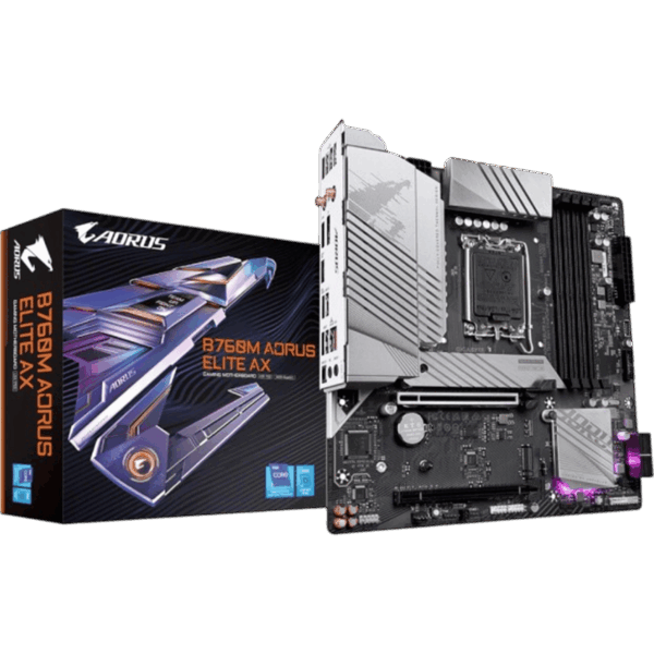 Gigabyte Motherboard B760M AORUS Elite AX [DDR5 | 1700 | MATX] / B760M AORUS ELITE - Image 5