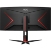 AOC Monitor 34'' Curved [VA | QHD | 180Hz | 1ms | 3Y] / CU34G2XP/BK - Image 4