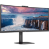 AOC Monitor 34'' Curved [VA | UWQHD | 100Hz | 1ms | 2Y] / CU34V5CW/BK - Image 3