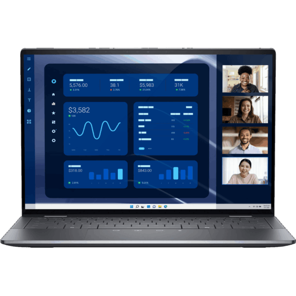 DELL Laptop Latitude 9450 14'' WQXGA Touch [U7-165U | 32GB | 1TB SSD M.2 | Win 11 Pro | 3Y] / LAT9450165U321T