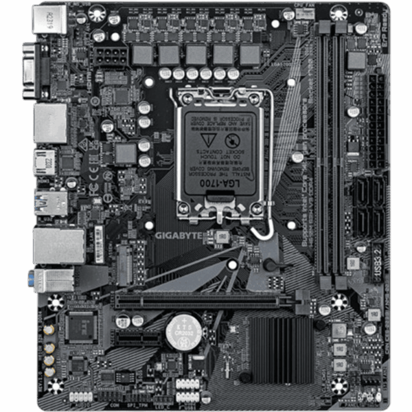 GIGABYTE Motherboard H610M S2H V3 [DDR4 | 1700 | MATX] / H610M S2H V3 DDR4 - Image 2