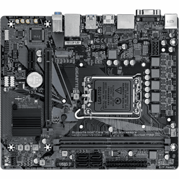 GIGABYTE Motherboard H610M S2H V3 [DDR4 | 1700 | MATX] / H610M S2H V3 DDR4 - Image 3