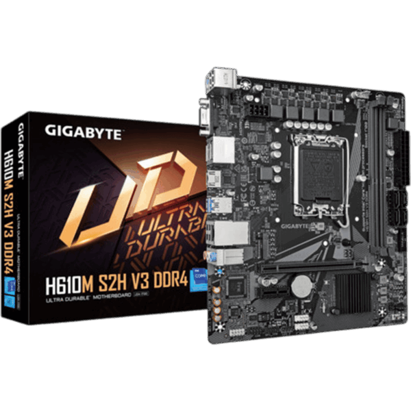 GIGABYTE Motherboard H610M S2H V3 [DDR4 | 1700 | MATX] / H610M S2H V3 DDR4 - Image 5