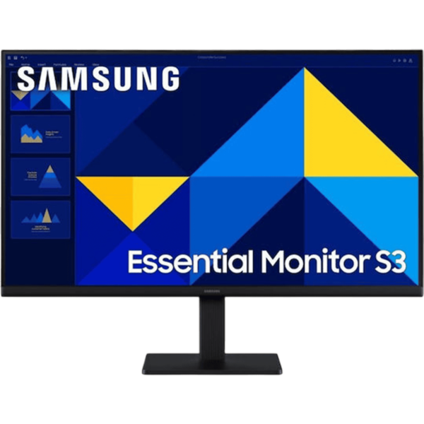 SAMSUNG Monitor Essential S3 24'' [IPS | FHD | 100Hz | 5ms | 2Y] / LS24D302GAUXEN