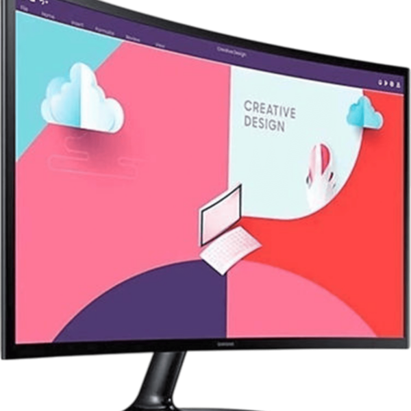 SAMSUNG Monitor 24'' Essential Curved [VA | FHD | 100Hz | 4ms | 3Y] / LS24D364GAUXEN - Image 2