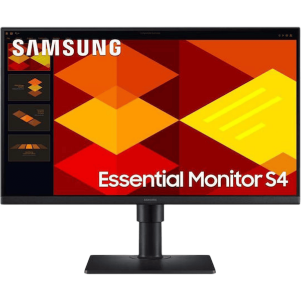 SAMSUNG Monitor Essential S4 24'' [IPS | FHD | 100Hz | 5ms | 3Y] / LS24D406GAUXEN