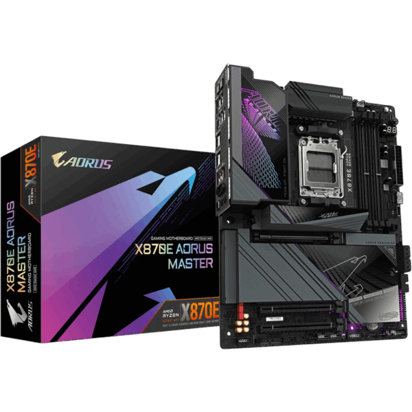 GIGABYTE Motherboard X870E AORUS MASTER [DDR5 | AM5 | ATX] / X870E AORUS MASTER