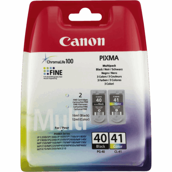 CANON Ink PG-40 / CL-41 300P | 0615B043 - Image 2