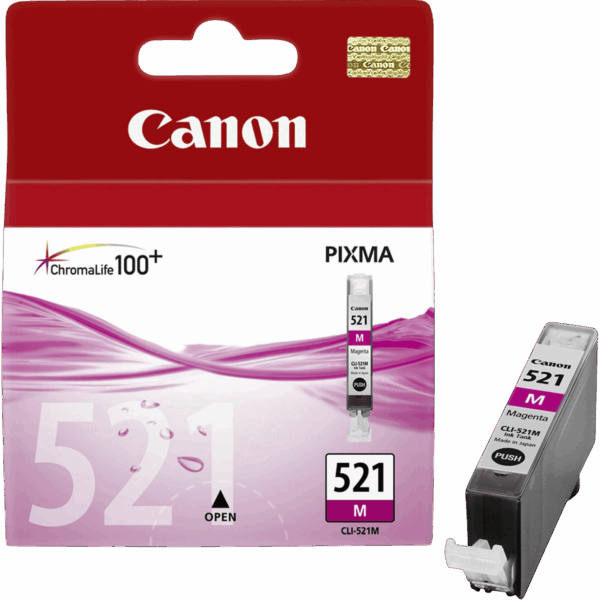 CANON Ink CLI-521 Magenta | 2935B001 - Image 2