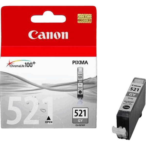 CANON Ink CLI-521 Gray | 2937B001 - Image 3