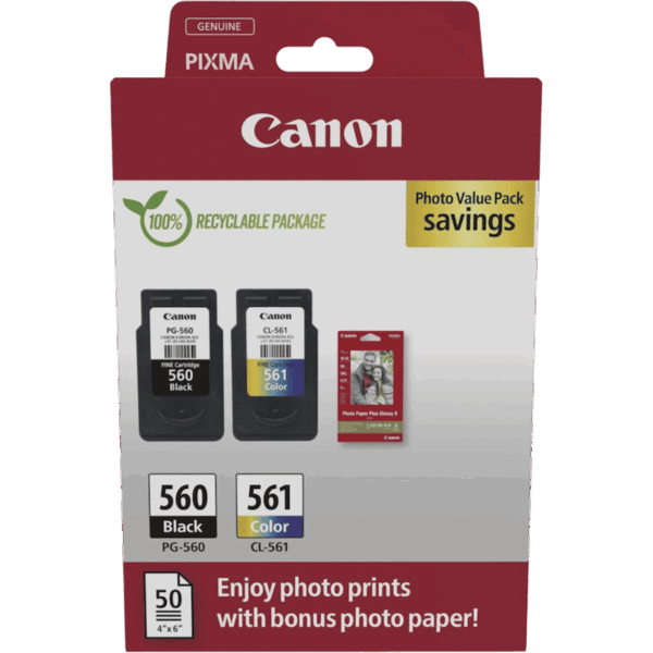 CANON Ink CRG PG-560 / CL-561 PVP | 3713C008
