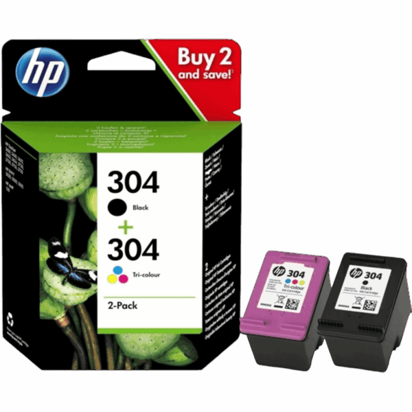 HP Ink 304 Original Black / Cyan / Magenta / Yellow / Multipack | 3JB05AE - Image 3