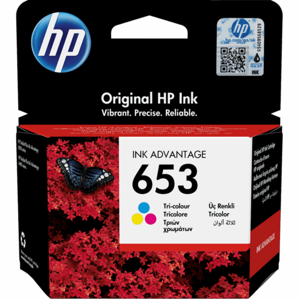 HP Ink 653 MultiColor Tri-Color | 3YM74AE