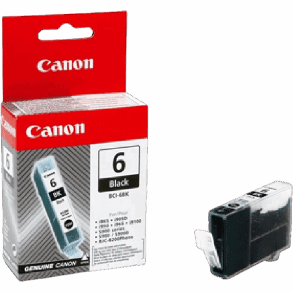 CANON Ink BCI-6 Black AB | 4705A002 - Image 2