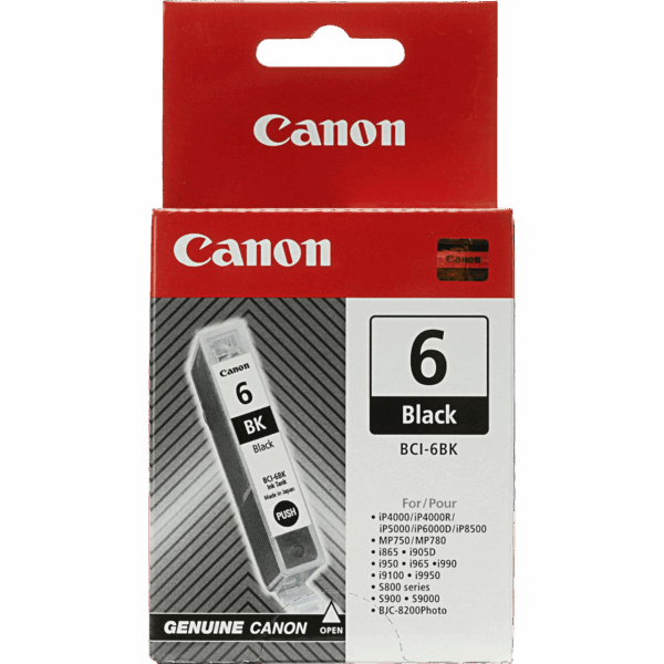CANON Ink BCI-6 Black AB | 4705A002