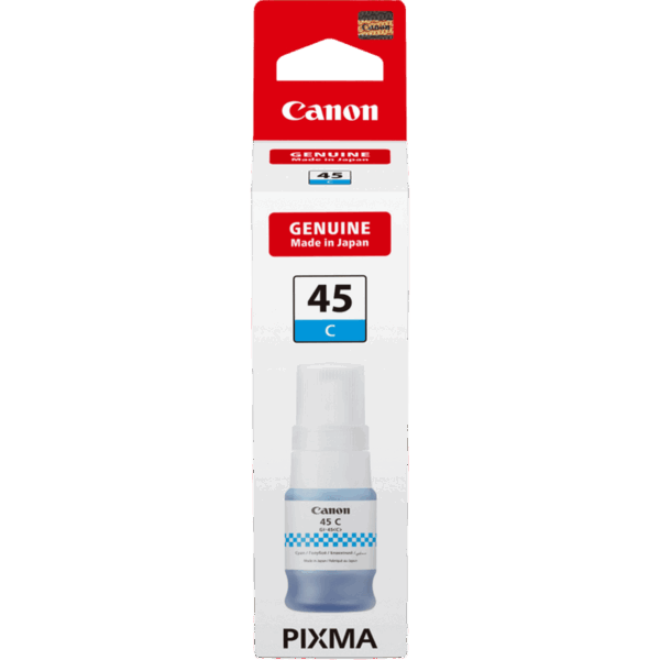 CANON Ink GI-45 Cyan Bottle | 6285C001 - Image 2
