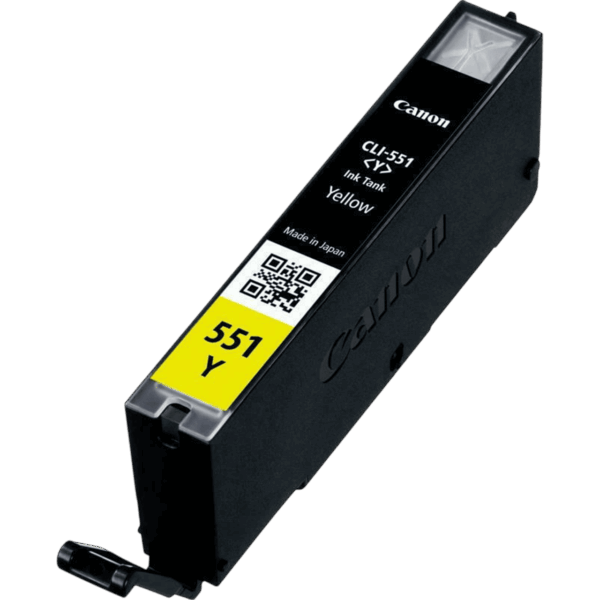 CANON Ink CLI-551 Yellow | 6511B001 - Image 2