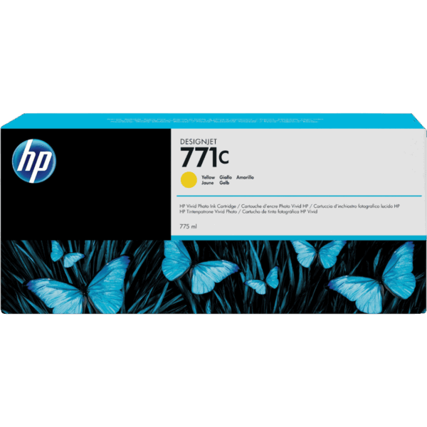 HP Ink 771C Original Yellow | B6Y10A
