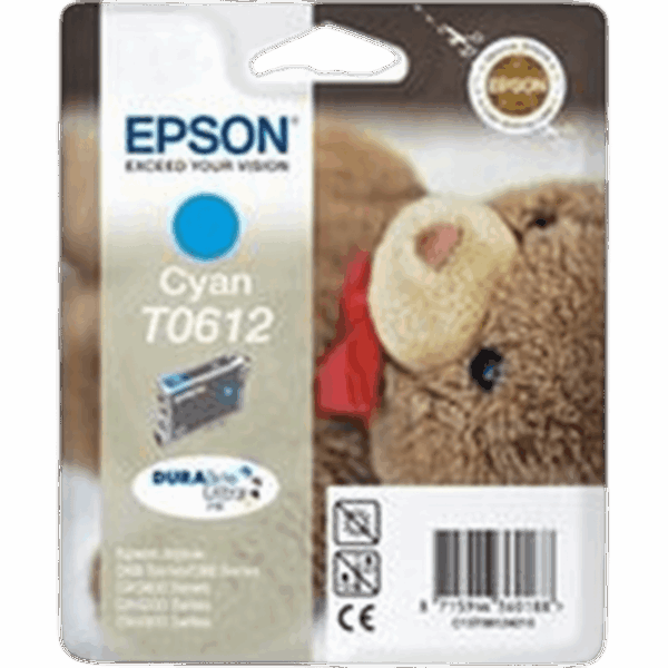 EPSON Ink T0612 Cyan | C13T06124020