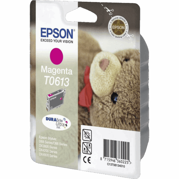 EPSON Ink T0613 Magenta | C13T06134020 - Image 2