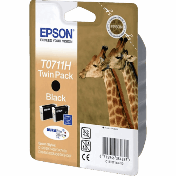 EPSON Ink T0711 Combo Pack Black | C13T07114H20 - Image 3