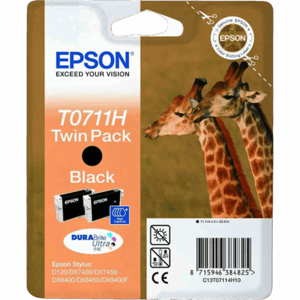 EPSON Ink T0711 Combo Pack Black | C13T07114H20